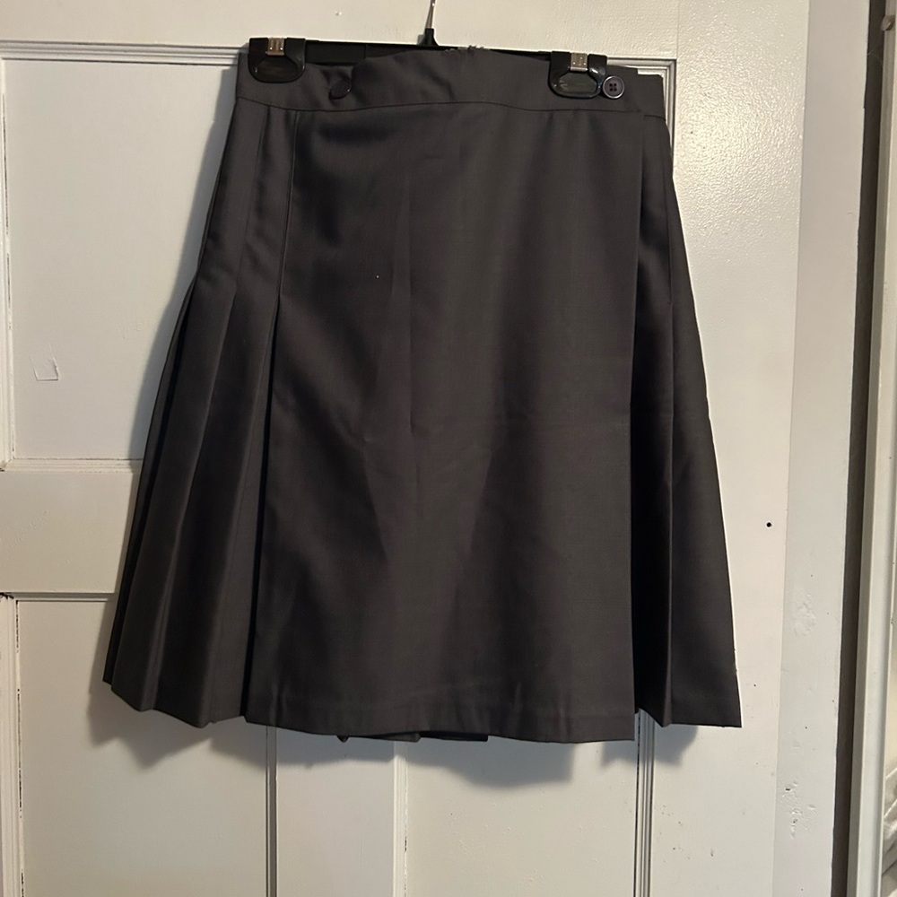 American Apparel Charcoal A-Line Skirt